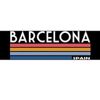 Barcelona Retro 1980's Bumper Sticker