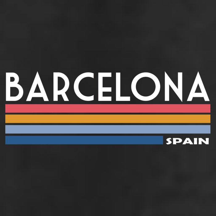 Barcelona Retro 1980's 11oz C Handle Ceramic Mug
