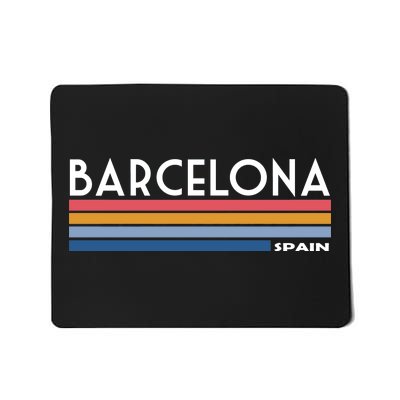 Barcelona Retro 1980's Mousepad