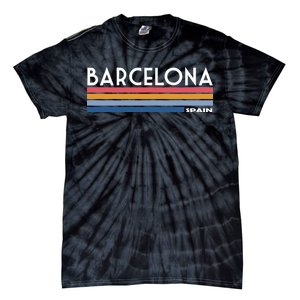 Barcelona Retro 1980's Tie-Dye T-Shirt