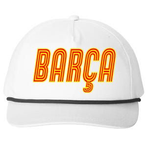 Barcelona Soccer Spain Barca Futbol Snapback Five-Panel Rope Hat