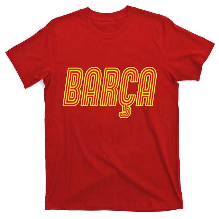 Barcelona Soccer Spain Barca Futbol T-Shirt