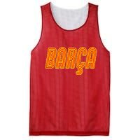 Barcelona Soccer Spain Barca Futbol Mesh Reversible Basketball Jersey Tank