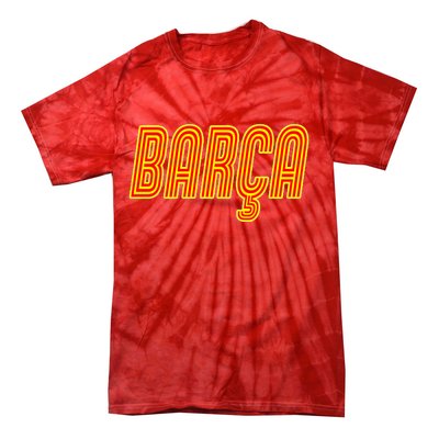 Barcelona Soccer Spain Barca Futbol Tie-Dye T-Shirt