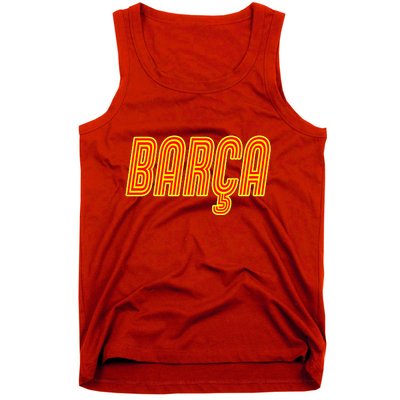 Barcelona Soccer Spain Barca Futbol Tank Top