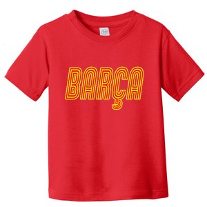 Barcelona Soccer Spain Barca Futbol Toddler T-Shirt