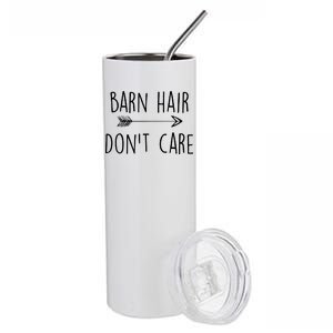 Barn Hair Don't Care Stainless Steel Tumbler