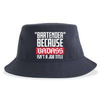 Bartender Because Badass Isn't A Job Title Sustainable Bucket Hat