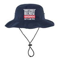 Bartender Because Badass Isn't A Job Title Bucket Hat