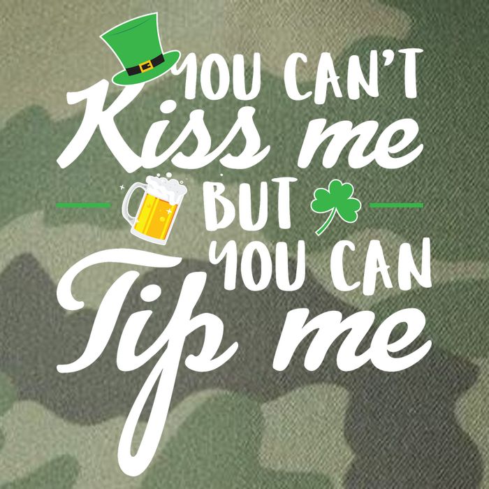 Bartender You Can't Kiss Me But You Can Tip Me Legacy Tie Dye Trucker Hat