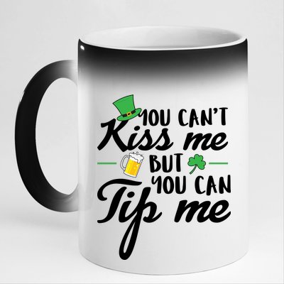 Bartender You Can't Kiss Me But You Can Tip Me 11oz Black Color Changing Mug