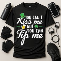 Bartender You Can't Kiss Me But You Can Tip Me Performance Shirt