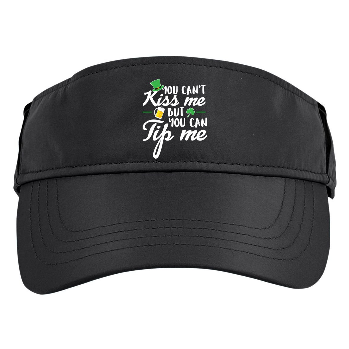 Bartender You Can't Kiss Me But You Can Tip Me Adult Drive Performance Visor