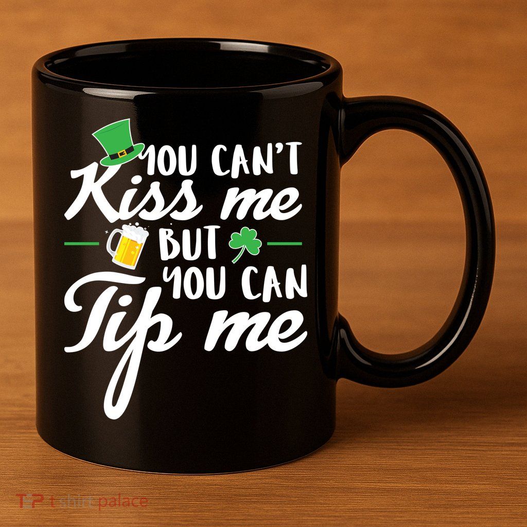 Bartender You Can't Kiss Me But You Can Tip Me 11oz C Handle Ceramic Mug