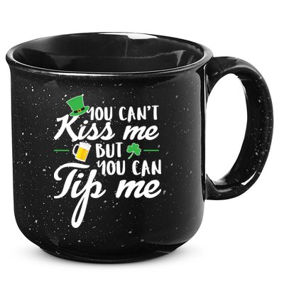 Bartender You Can't Kiss Me But You Can Tip Me 15oz Campfire Ceramic Mug