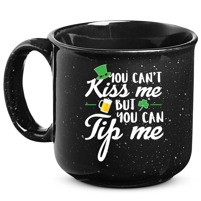 Bartender You Can't Kiss Me But You Can Tip Me 15oz Campfire Ceramic Mug