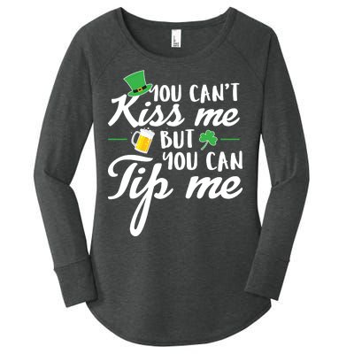 Bartender You Can't Kiss Me But You Can Tip Me Women's Perfect Tri Tunic Long Sleeve Shirt