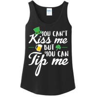 Bartender You Can't Kiss Me But You Can Tip Me Ladies Essential Tank