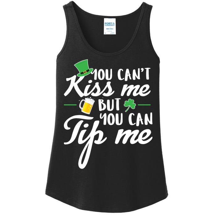 Bartender You Can't Kiss Me But You Can Tip Me Ladies Essential Tank