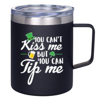 Bartender You Can't Kiss Me But You Can Tip Me 12oz Stainless Steel Coffee Mug