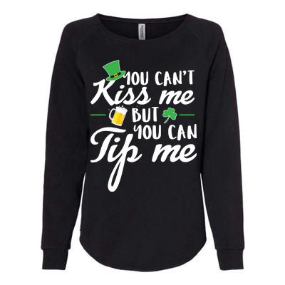 Bartender You Can't Kiss Me But You Can Tip Me Womens California Wash Sweatshirt