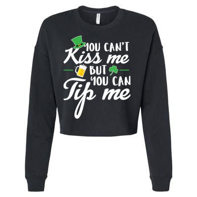 Bartender You Can't Kiss Me But You Can Tip Me Cropped Pullover Crew