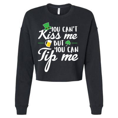 Bartender You Can't Kiss Me But You Can Tip Me Cropped Pullover Crew