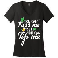 Bartender You Can't Kiss Me But You Can Tip Me Women's V-Neck T-Shirt