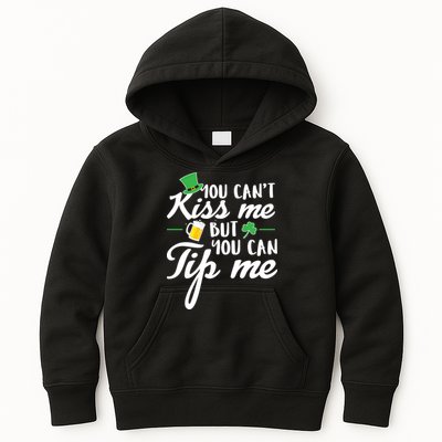 Bartender You Can't Kiss Me But You Can Tip Me Kids Hoodie
