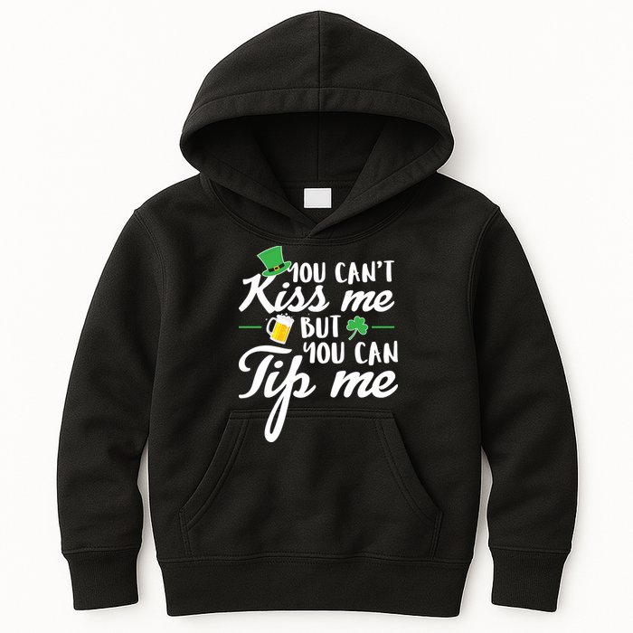 Bartender You Can't Kiss Me But You Can Tip Me Kids Hoodie