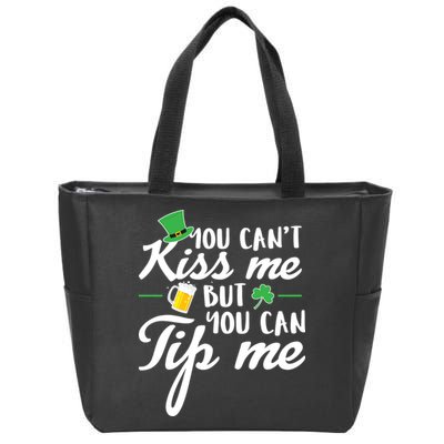 Bartender You Can't Kiss Me But You Can Tip Me Zip Tote Bag