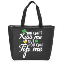 Bartender You Can't Kiss Me But You Can Tip Me Zip Tote Bag