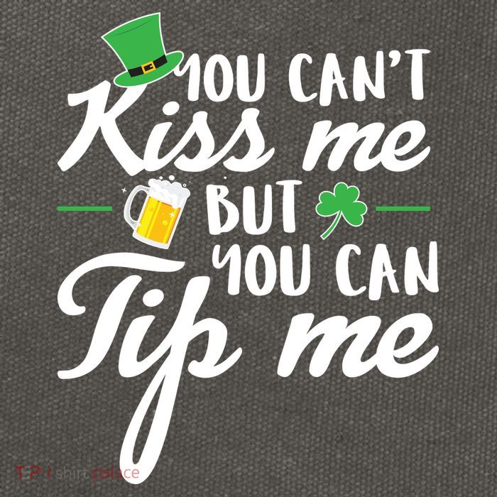 Bartender You Can't Kiss Me But You Can Tip Me Cotton Canvas Backpack
