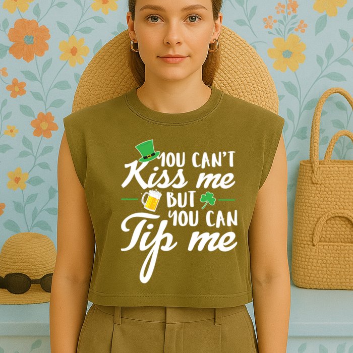 Bartender You Can't Kiss Me But You Can Tip Me Garment-Dyed Women's Muscle Tee