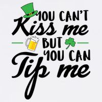 Bartender You Can't Kiss Me But You Can Tip Me Garment-Dyed Sweatshirt