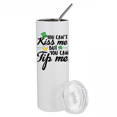 Bartender You Can't Kiss Me But You Can Tip Me Stainless Steel Tumbler