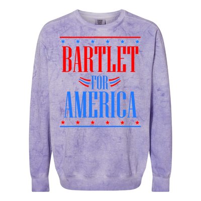 Bartlet for America Colorblast Crewneck Sweatshirt