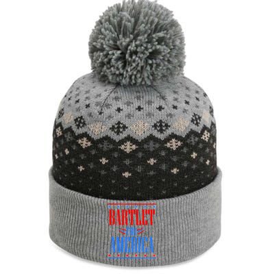 Bartlet for America The Baniff Cuffed Pom Beanie