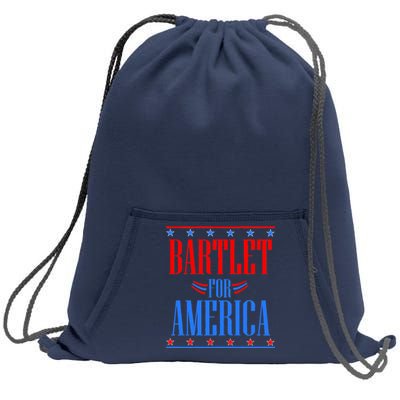 Bartlet for America Sweatshirt Cinch Pack Bag