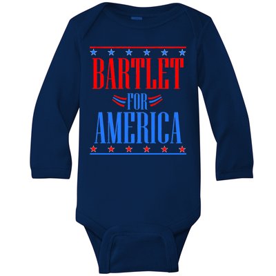 Bartlet for America Baby Long Sleeve Bodysuit