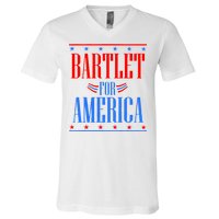 Bartlet for America V-Neck T-Shirt