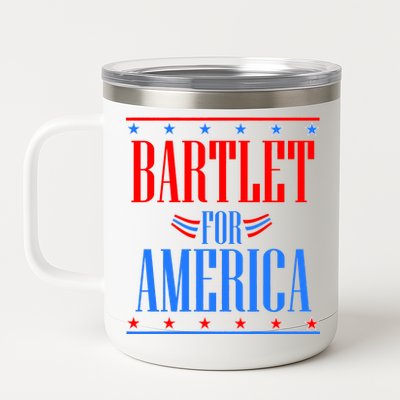 Bartlet for America 12 oz Stainless Steel Tumbler Cup