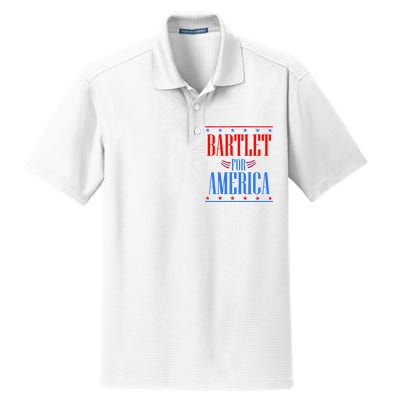 Bartlet for America Dry Zone Grid Polo