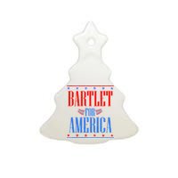 Bartlet for America Ceramic Tree Ornament