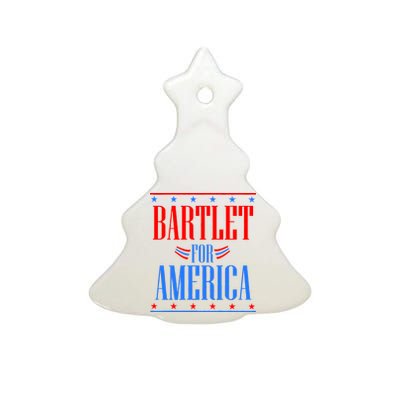 Bartlet for America Ceramic Tree Ornament