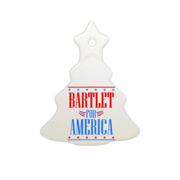 Bartlet for America Ceramic Tree Ornament