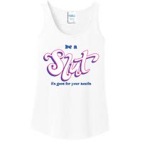 Be A Slut Its Good For Your Health Ladies Essential Tank