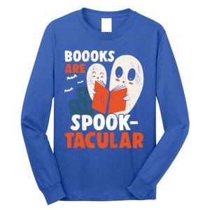 Books Are SpookTacular Halloween Bookworm Book Reading Meaningful Gift Long Sleeve Shirt