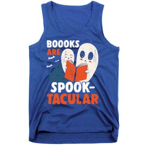 Books Are SpookTacular Halloween Bookworm Book Reading Meaningful Gift Tank Top