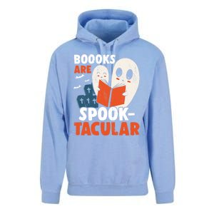 Books Are SpookTacular Halloween Bookworm Book Reading Meaningful Gift Unisex Surf Hoodie